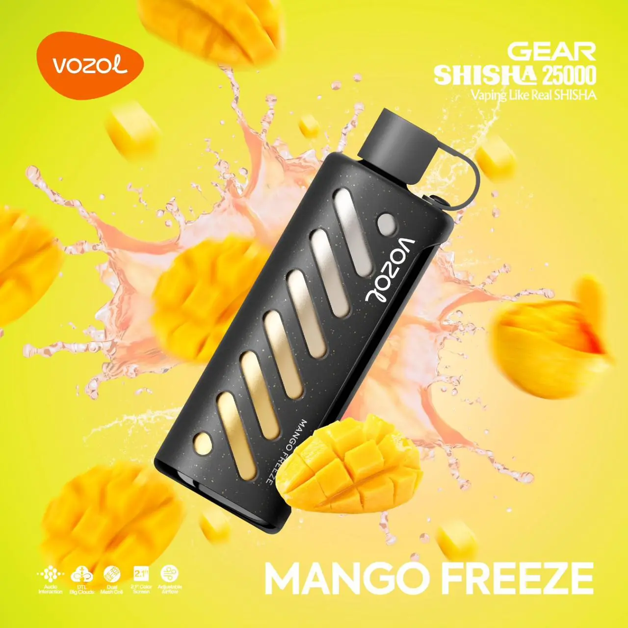 Gear Shisha 25000 Mango Freeze