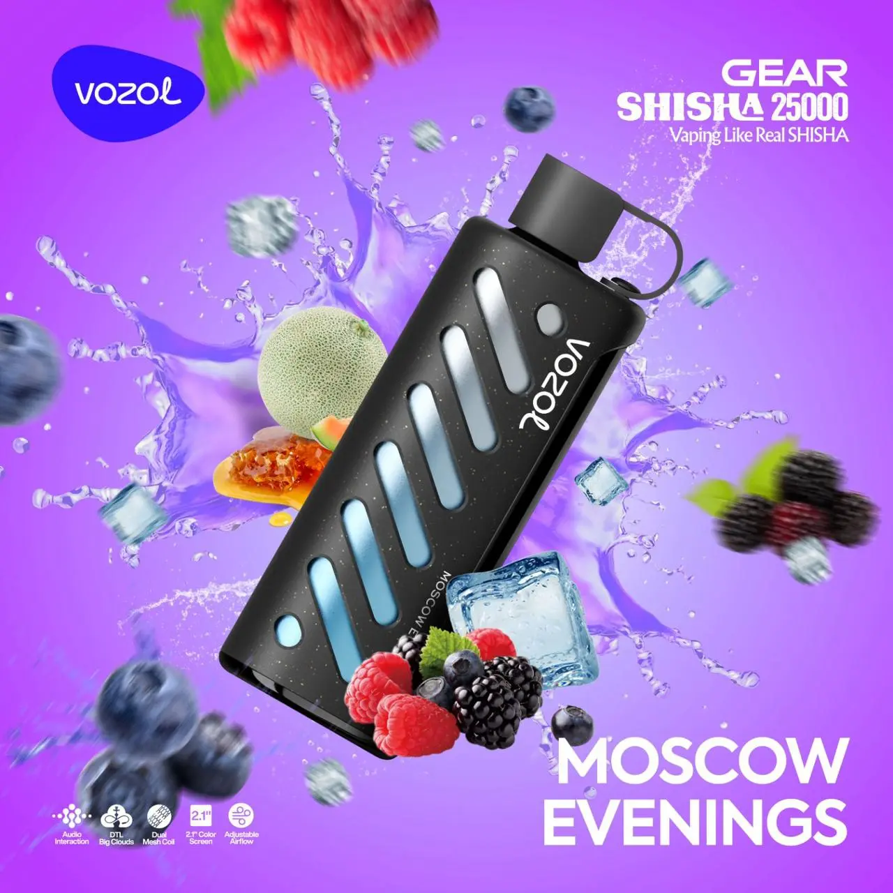 Gear Shisha 25000 Moscow Evenings